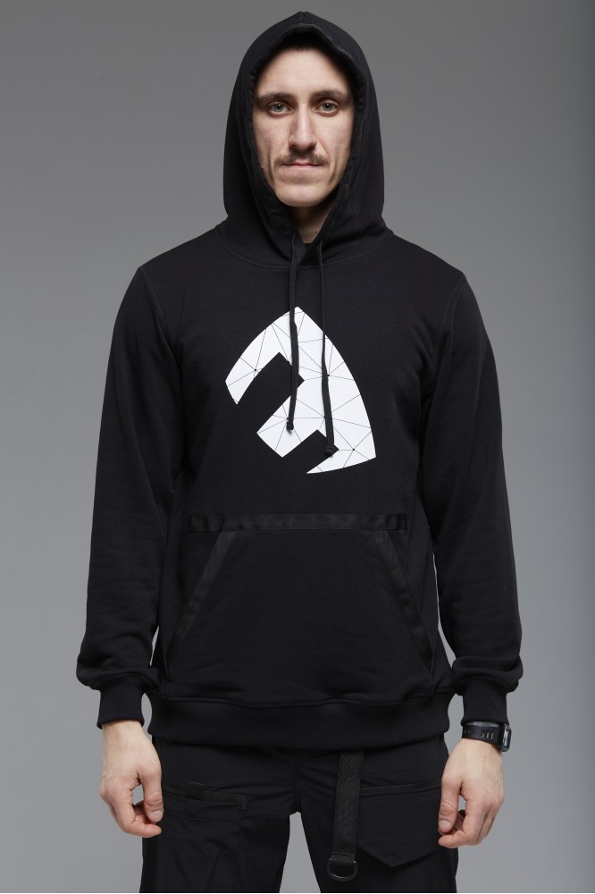 HOODIE WINDSTORM TL 04LOS SS22 BLACK